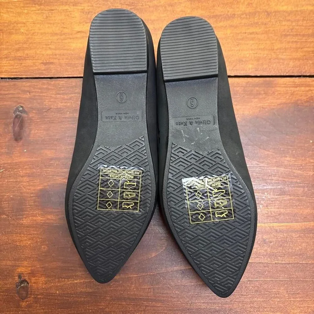 Alice-olivia Women's Black Loafers